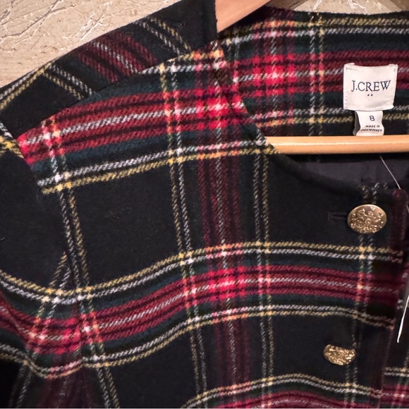 J Crew Cardigan Tartan Jacket - Picture 2 of 4
